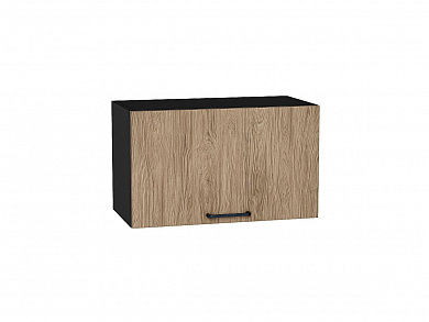 Шкаф верхний горизонтальный Флэт 358*600*318 Natural Casella Oak 2S / Graphite