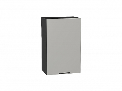 Шкаф верхний с 1-ой дверцей Флэт 716*450*318 Light Grey In 2S / Graphite