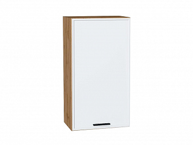 Шкаф верхний с 1-ой дверцей Фрейм 920*500*324 White Silk / Дуб Вотан