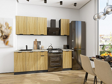 Евро Лайн-06 2140*1600*600 Дуб песочный