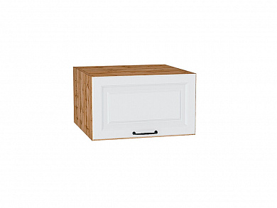 Шкаф верхний горизонтальный глубокий Ницца 358*600*574 Blanco / Дуб Вотан