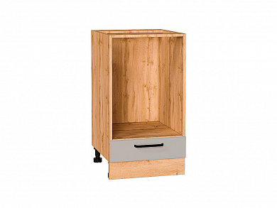 Шкаф нижний под духовку Нео 816*450*476 Clay Silk / Дуб Вотан