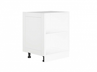 Фасад боковой Лофт для нижнего шкафа 716*573*18 White Silk