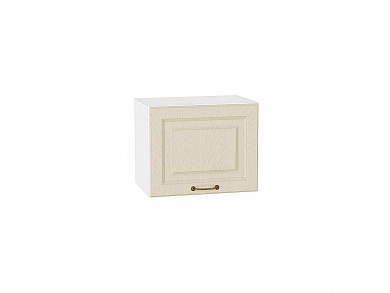 Шкаф верхний горизонтальный Ницца 358*450*318 Дуб крем / Белый