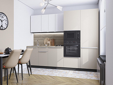 Фьюжн-07 2140*2700*600 Cream Silk/Silky White