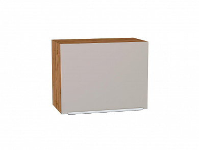 Шкаф верхний горизонтальный Фьюжн 458*600*318 Clay Silk / Дуб Вотан
