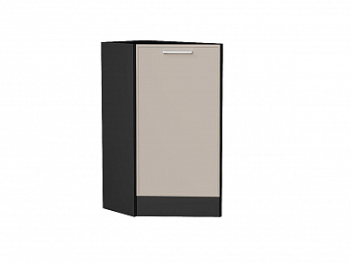 Шкаф нижний торцевой Квадро 816*296*555 Кашемир / Graphite