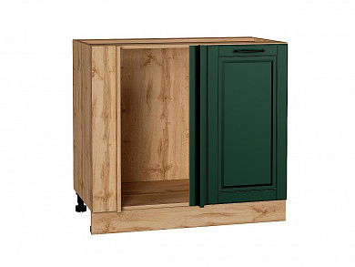 Шкаф нижний угловой Дублин 816*890*478 Special Green / Дуб Вотан