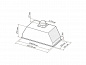 Встраиваемая вытяжка GS Bloc P 600 255*525*258 Белый