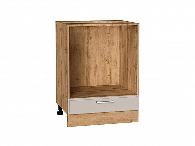 Шкаф нижний под духовку Квадро 816*600*477 Кашемир / Дуб Вотан