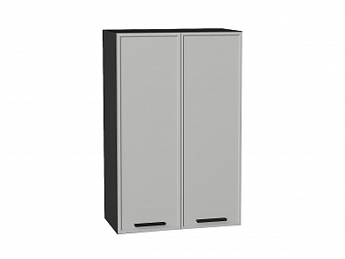 Шкаф верхний с 2-мя дверцами Фрейм 920*600*324 Grey Silk / Graphite