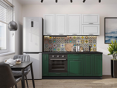 Дублин-01 2140*1900*600 Special White/Special Green