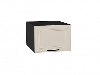 Шкаф верхний горизонтальный глубокий Нео 358*500*576 Cream Silk / Graphite