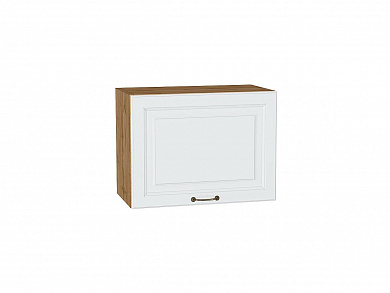 Шкаф верхний горизонтальный Ницца 458*600*318 Белый / Дуб Вотан