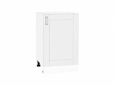 Шкаф нижний с 1-ой дверцей Лофт 816*500*480 White Silk / Белый