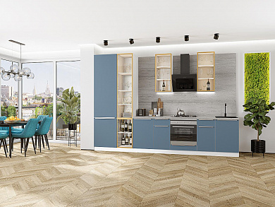 Фьюжн-08 2340*3400*600 Silky Blue