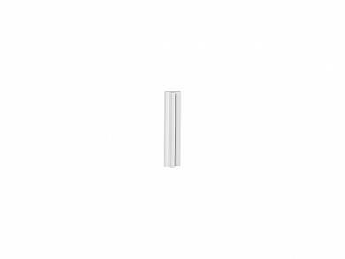 Комплект планок Евро для углового шкафа Ф-65 358*76*16 Белый