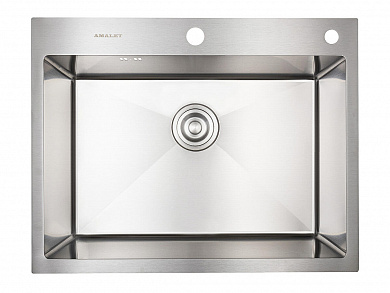 Мойка врезная 584820/0,8 1Ч 200*580*480 Сатин