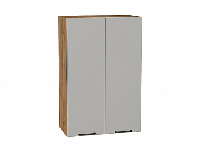 Шкаф верхний с 2-мя дверцами Флэт 920*600*318 Light Grey In 2S / Дуб Вотан