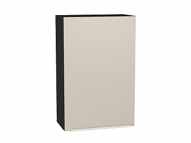 Шкаф верхний с 1-ой дверцей Фьюжн 920*600*320 Cream Silk / Graphite