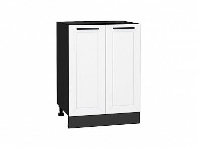 Шкаф нижний с 2-мя дверцами Глетчер 816*600*478 Айленд Силк / Graphite