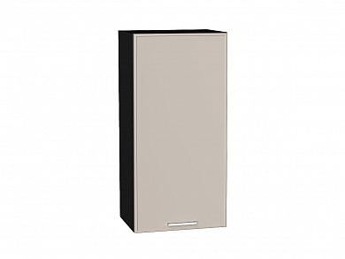Шкаф верхний с 1-ой дверцей Квадро 920*450*321 Кашемир / Graphite