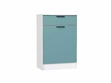 Тумба Стиль ТБ-601 с ящиком 907*600*380 Grey-green In 2S