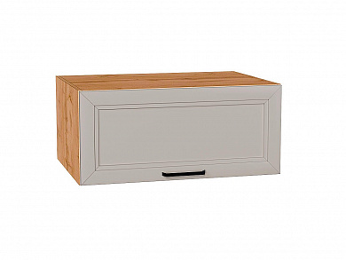 Шкаф верхний горизонтальный глубокий Нео 358*800*576 Clay Silk / Дуб Вотан