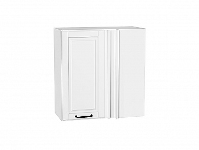 Шкаф верхний прямой угловой Дублин 716*700*345 Special White / Белый