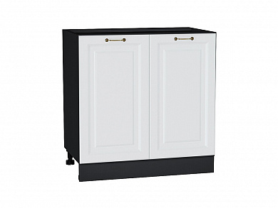 Шкаф нижний с 2-мя дверцами Ницца 816*800*478 Белый / Graphite