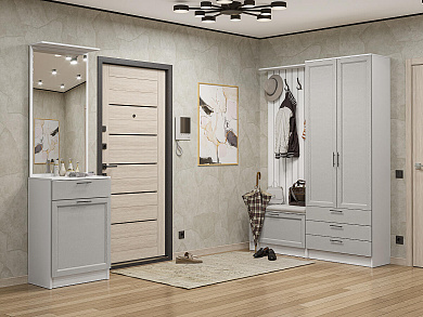 Стиль-04 2110*2200*380 Grey Silkwood
