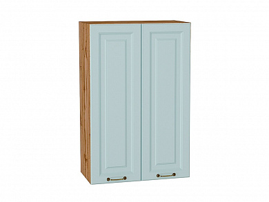 Шкаф верхний с 2-мя дверцами Ницца 920*600*318 Голубой / Дуб Вотан