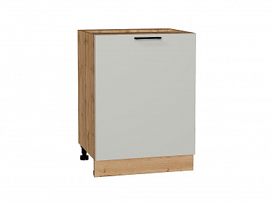Шкаф нижний с 1-ой дверцей Лайт 816*600*478 Special Grey / Дуб Вотан