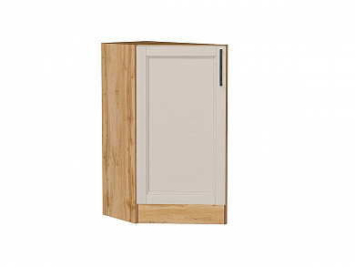 Шкаф нижний торцевой Сканди 816*296*554 Cream Silkwood / Дуб Вотан