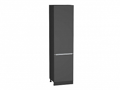 Шкаф пенал с 2-мя дверцами Фьюжн 2336*600*576 Stormy Silk / Graphite