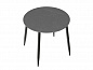 Стол Uni-Form-R.2B 800*800*750 SBlack/Grey Matt Cliff