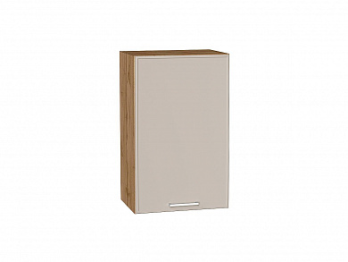 Шкаф верхний с 1-ой дверцей Квадро 716*450*321 Кашемир / Дуб Вотан