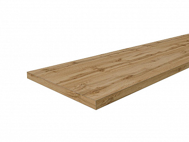 Столешница Hard-38 кромка с 4-х сторон Прямая 38*3000*600 Дуб натуральный