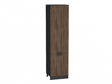 Шкаф пенал с 2-мя дверцами Флэт 2336*600*574 Brown Casella Oak 2S / Graphite