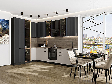 Евро Лайн-07 2340*2000/3000*600 Антрацит/Агат