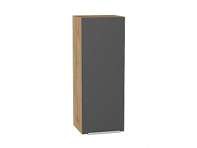 Шкаф верхний с 1-ой дверцей Фьюжн 920*350*320 Stormy Silk / Дуб Вотан