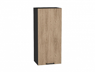 Шкаф верхний с 1-ой дверцей Флэт 920*400*318 Natural Casella Oak 2S / Graphite