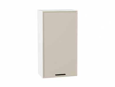 Шкаф верхний с 1-ой дверцей Фрейм 920*500*324 Cream Silk / Белый