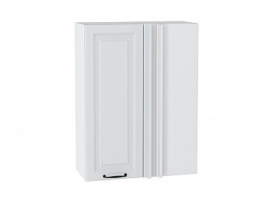 Шкаф верхний прямой угловой Ницца 920*700*345 Blanco / Белый