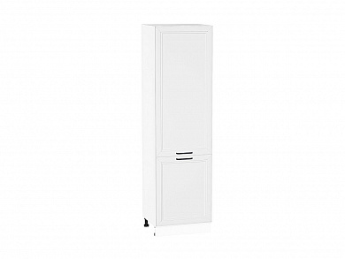 Шкаф пенал с 2-мя дверцами Нео 2132*600*576 White Silk / Белый