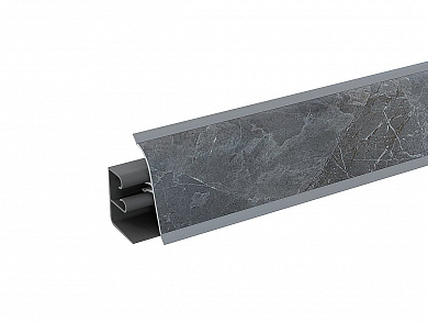 Плинтус для столешницы АР-740 37*3000*24 Мрамор серый