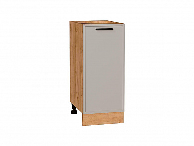 Шкаф нижний с 1-ой дверцей Фрейм 816*350*484 Clay Silk / Дуб Вотан