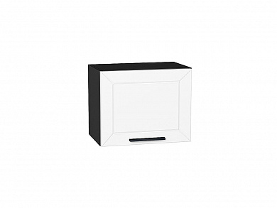 Шкаф верхний горизонтальный Глетчер 358*450*318 Айленд Силк / Graphite