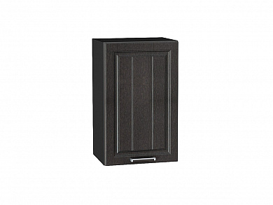 Шкаф верхний с 1-ой дверцей Прага 716*450*318 Венге премиум / Graphite