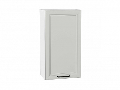 Шкаф верхний с 1-ой дверцей Нео 920*500*320 Grey Silk / Белый